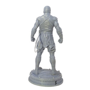 Scorpion Statue Fan Art 3d 12k Resin Statue Unpainted Version 6” Height