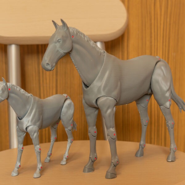 Horse-poseable figure