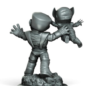 wolverine and colossus 3D Printed Resin Statue Figure Collectible – Unique Collectible UNPAINTED UNASEMBLED